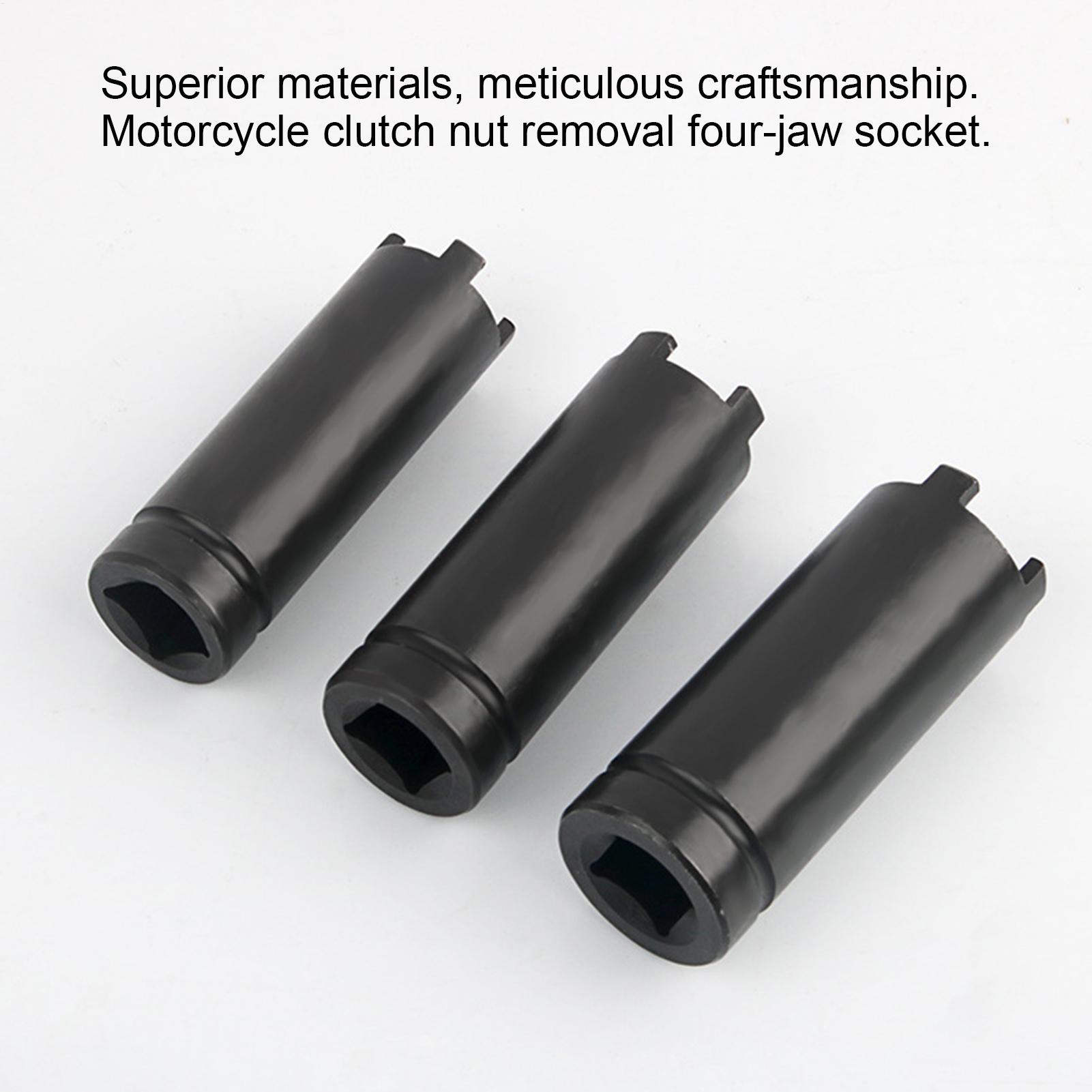 Tools For Motorcycle Workshop - Clutch Lock Nut Spanner Four-Claw Socket