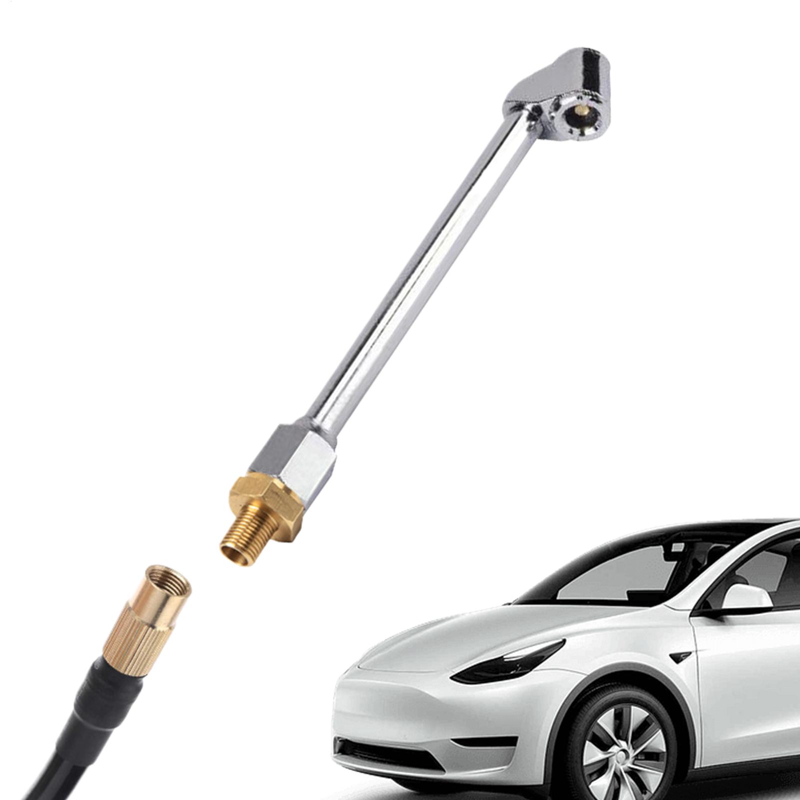 Tools For Motorcycle Workshop - Car Tire Chuck Quick-Connect Leak-Proof Portable