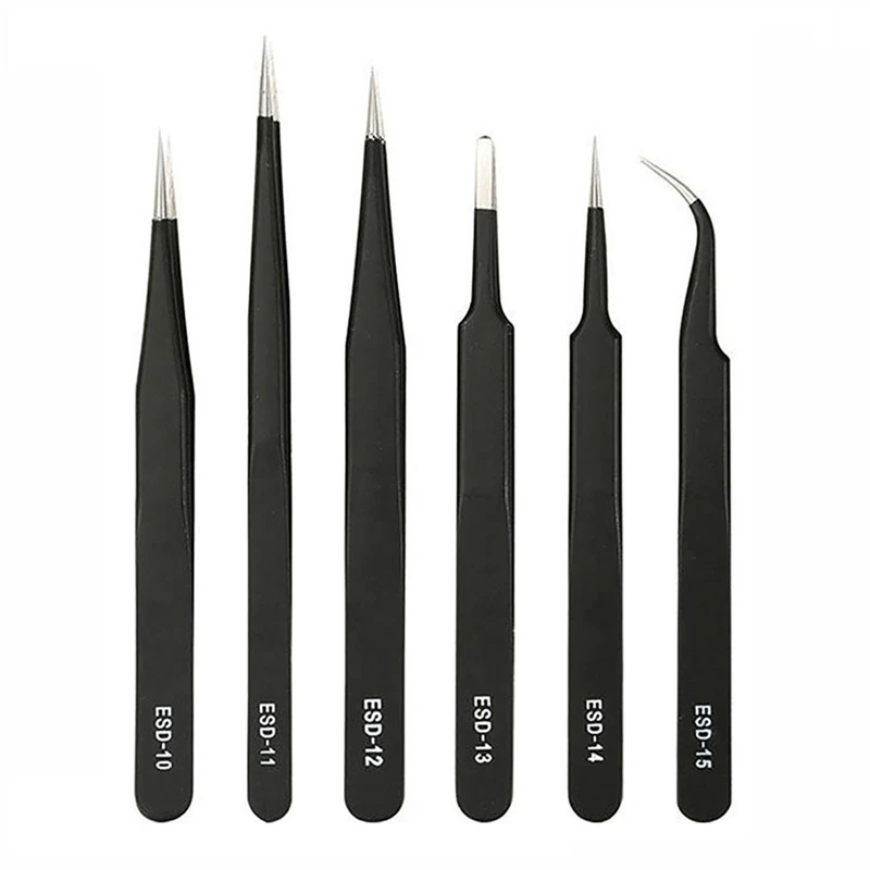 Precision Tweezers Set ESD Ant - Tools For Electronic Workshop review and price
