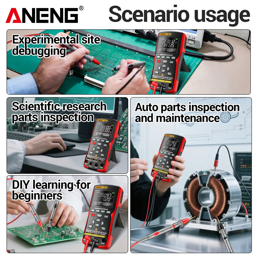 LM06 LCR Bridge Meter Electron - Tools For Electronic Workshop review and price
