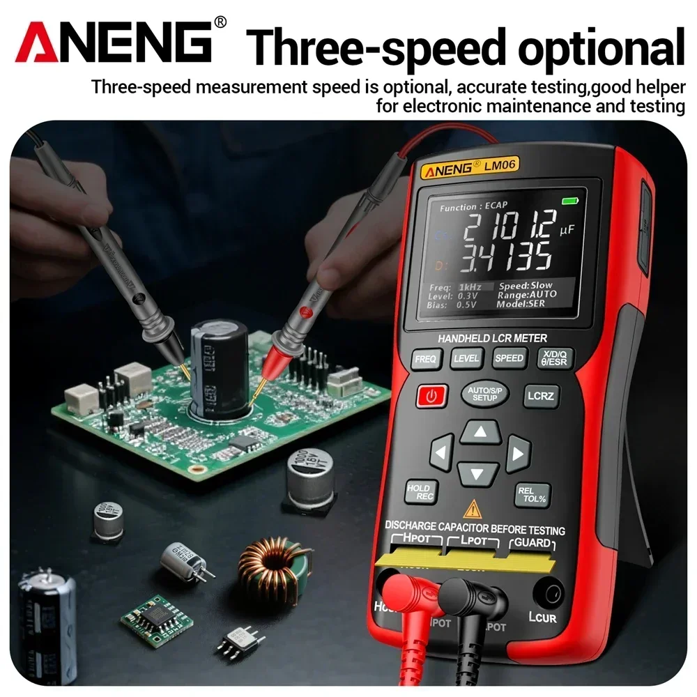 LM06 LCR Bridge Meter Electron - Tools For Electronic Workshop review and price