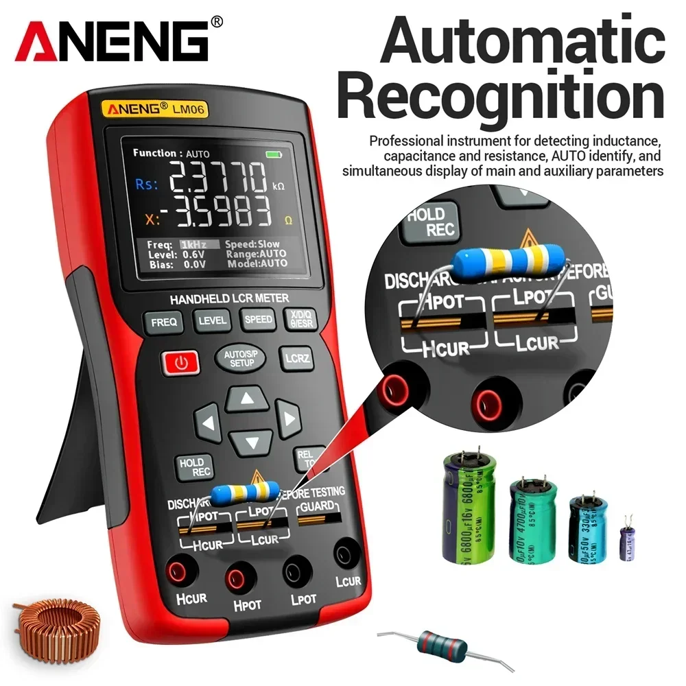 LM06 LCR Bridge Meter Electron - Tools For Electronic Workshop review and price
