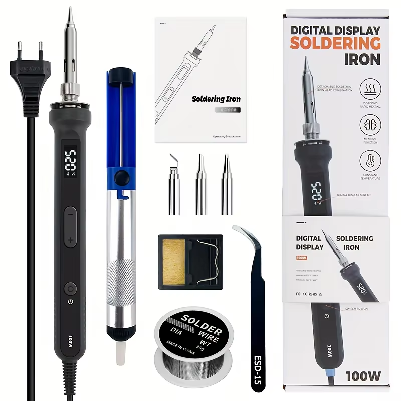 100W Digital Soldering Iron Ki - Tools For Electronic Workshop review and price