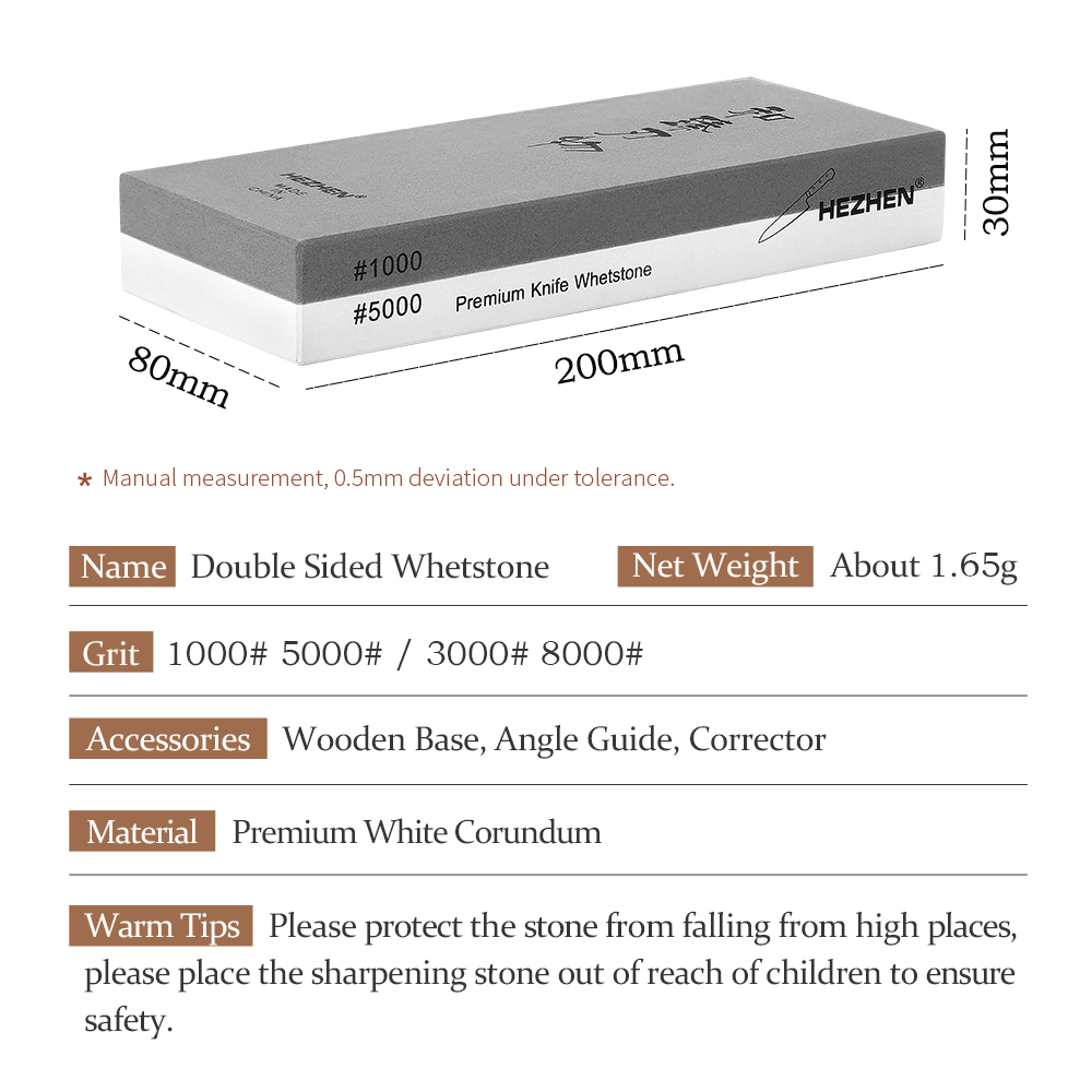 HEZHEN Kitchen Knife Diamond S - Sharpening Stone Whetstone review and price