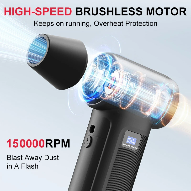 Cordless Turbo Fan Blower 1500 - Tools For Electronic Workshop review and price