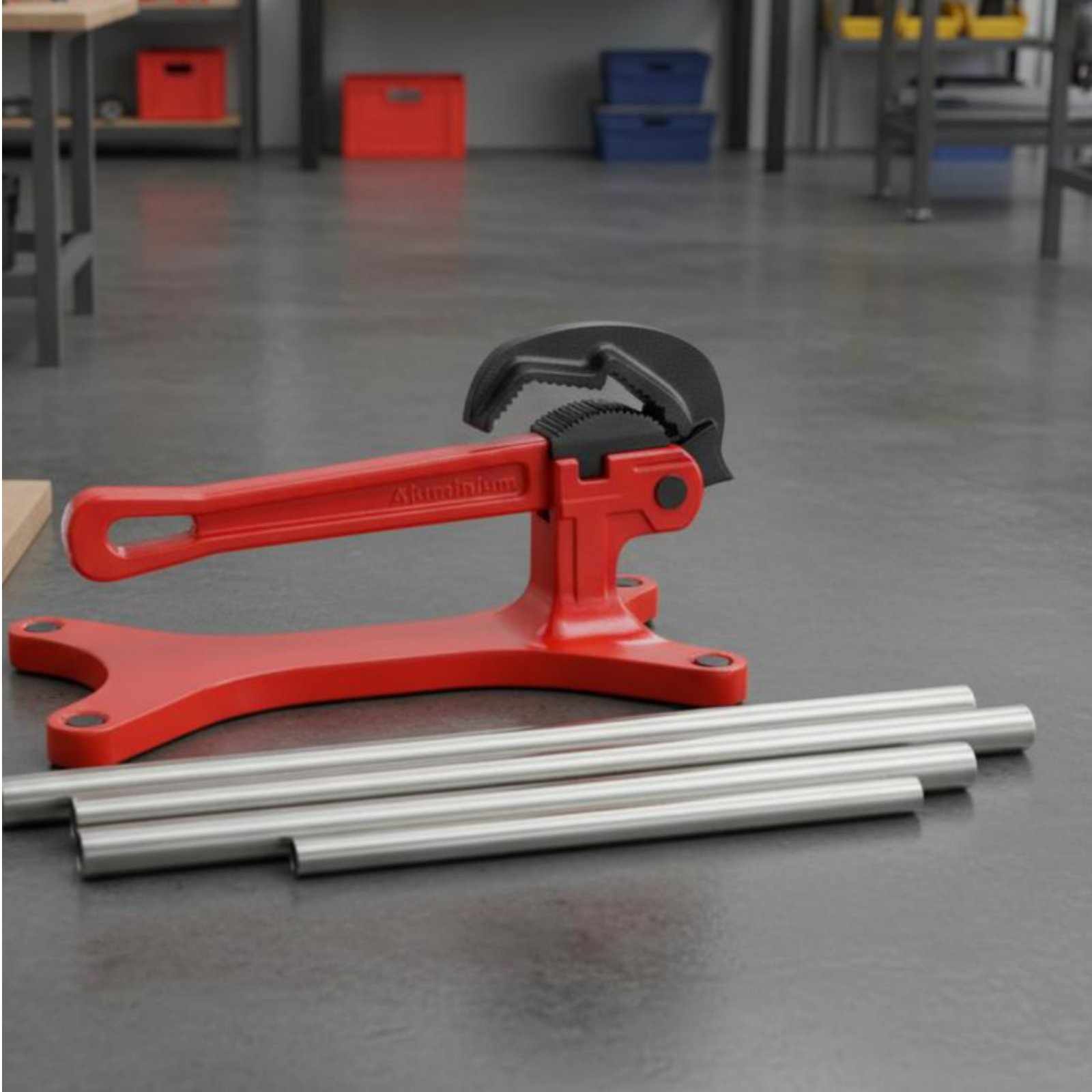 Yoke Pipe Vise Sturdy-Duty Por - Tools In Workshop review and price
