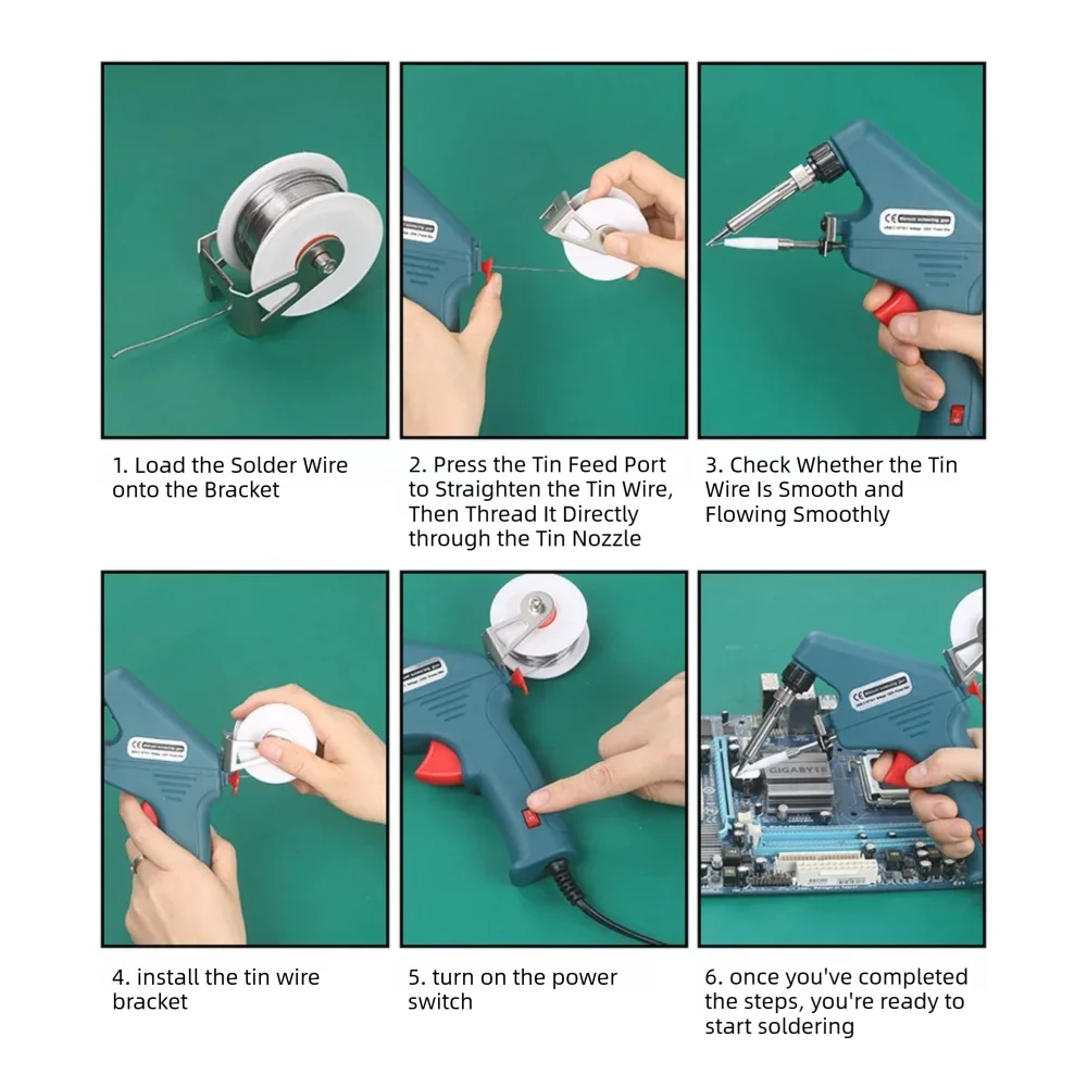 Adjustable Temperature Solderi - Tools For Electronic Workshop review and price