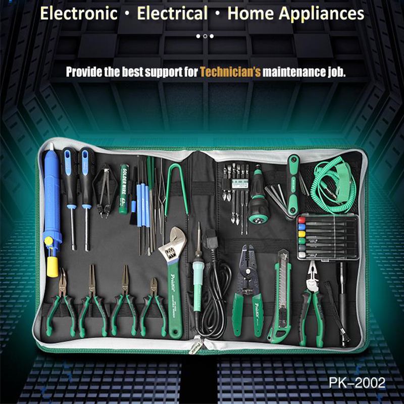 52Pcs Pro'sKit PK-2002B Home E - Tools For Electronic Workshop review and price