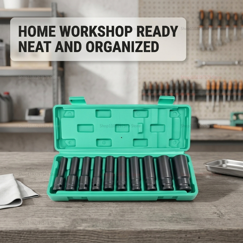10pcs Socket Wrench Set 8-24mm - Tools For Motorcycle Workshop review and price