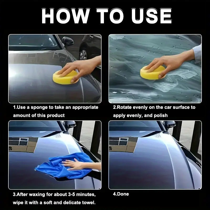Black Automotive wax - Car Scr - Car Workshop Tools Equipment review and price