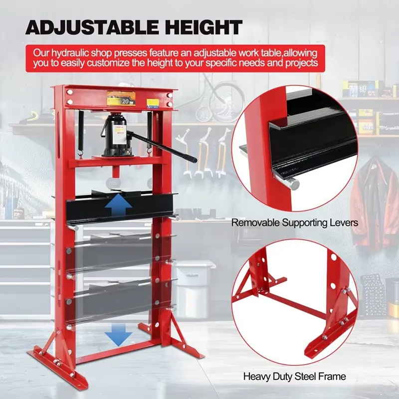 20 Ton H-frame Hydraulic Works - Workshop Tools Used review and price